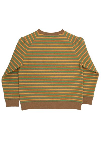 Ozmoz By Mukadder Özden Reborn Striped Winter Girls' Sweatshirt