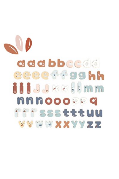 Speedy Monkey Litere magnetice din lemn, Speedy Monkey, varianta plus