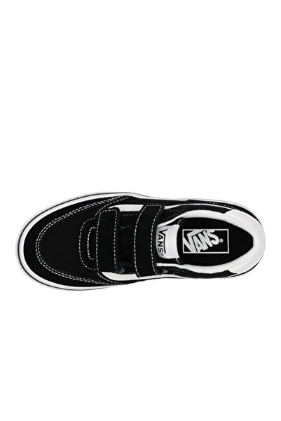 Vans Brooklyn Ls V Black Unisex Kids Sneaker