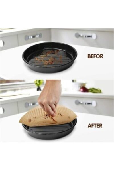 Perfect Home Baking paper for AirFryer round 24cm, 50 pcs