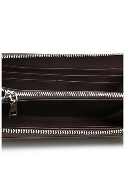 Network Bordo Kadın Suni Deri Cüzdan