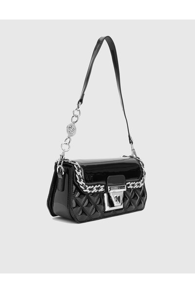 İLVİ Nereid Black Women's Shoulder Bag