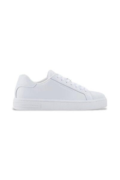 Armani Exchange Kadın Minimalist Sneaker - Beyaz