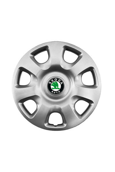 OEM Set de 4 capace pentru roți 15 inch (R15) compatibile cu modelul Skoda - 336