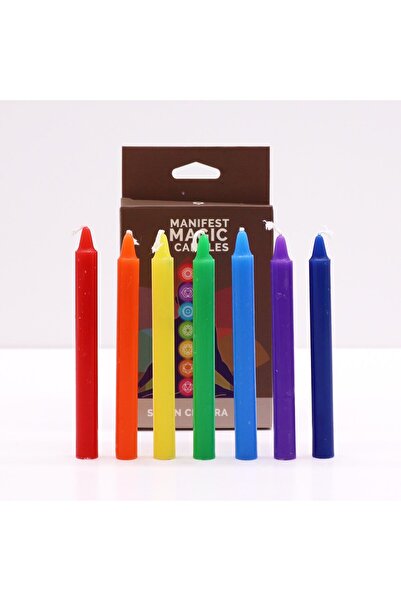 OEM Setați lumânări colorate pentru cele 7 chakre | ​​Ritualuri, intenții și ...