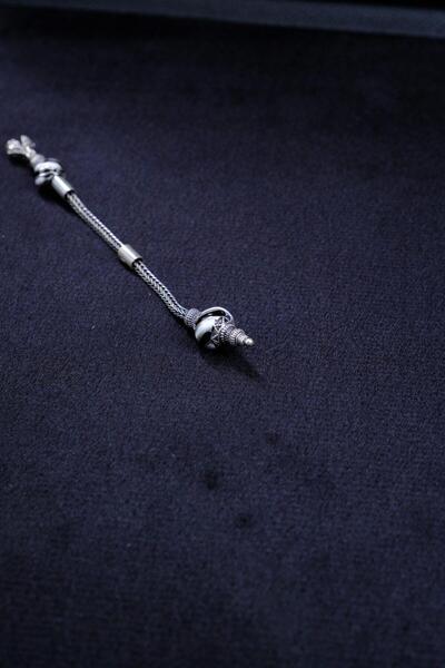 dergah tesbih Fan Series Mineli Bjk Silver Tassel