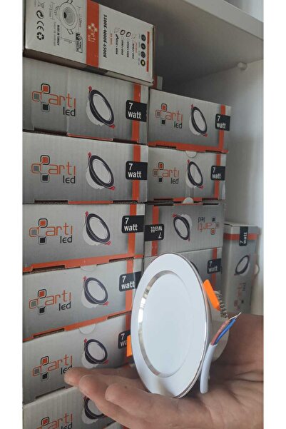 Artı SPOT LAMBA LED 7W BEYAZ+KROM RENK