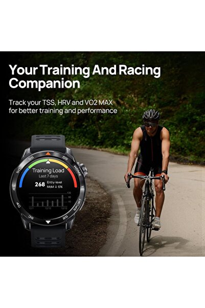 Mibro GS Pro2 - 1.43 Inch AMOLED Multisport Smart Watch with Bi-Band GNSS Smartwatch for Swimming, C