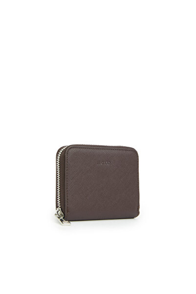 Network Bordo Desenli Kadın Suni Deri Cüzdan