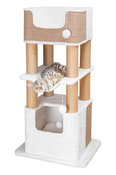 Trixie Playset, Lucano XXL, 58x48 cm/ h: 110 cm, White/Taupe, 44669
