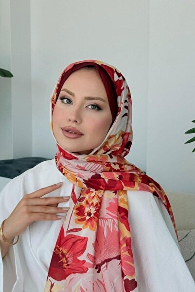 Şulemoda Giyim İkra Soft Shawl Red