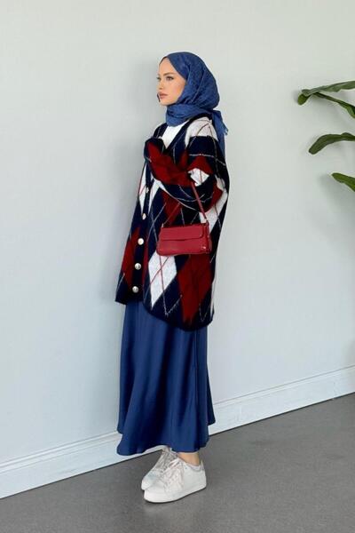 Şulemoda Giyim Everest Cardigan Burgundy