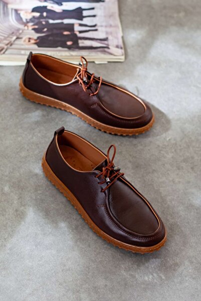 DERİMİSS Women's Genuine Leather Orthopedic Shoes, Women's Casual Shoes