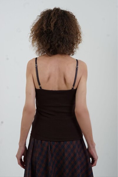 Zelish My Sister Αθλητής με αγκράφα ρύθμισης καφέ