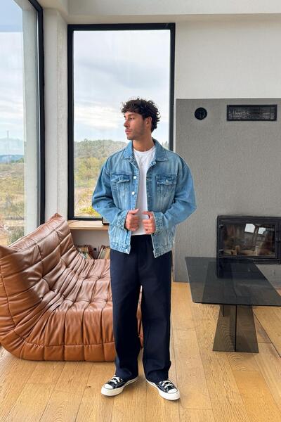 Flaw Wear Jachetă de blugi cu buzunare