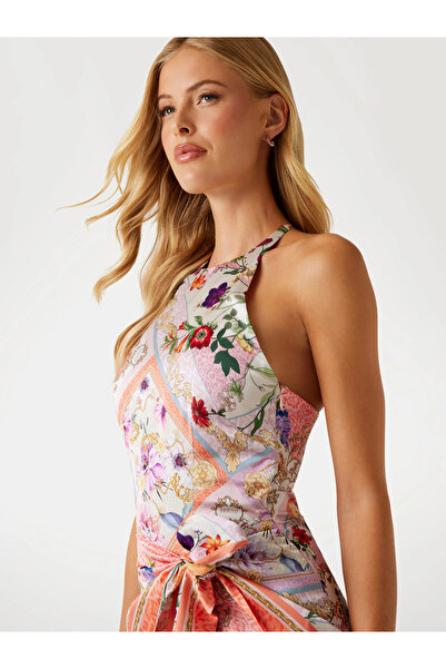 Guess Betty Kadın Çok Renkli Elbise W5PK12WI380-F6ZO