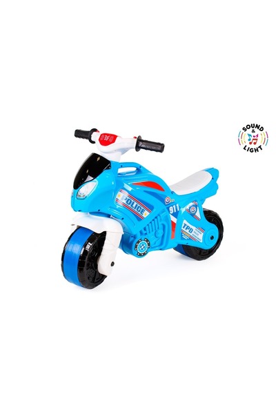 Technok Motocicleta pentru copii cu sunete si lumini Police Techno7