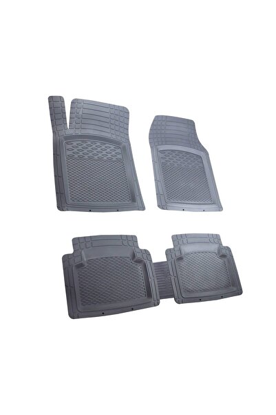 RO GROUP Covorașe auto universale Deluxe tip tavă, gri, 5 buc.