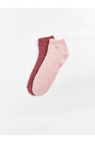 LC Waikiki Блестящи избори от Shining Store | Бродирани дамски домашни чорапи, 2-пакет