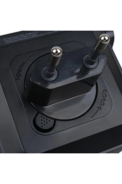 Powermaster PW-WR22 300 Mbps 2.4 Ghz 2 Anten Wifi Router Repeater Access Point Priz Tipi