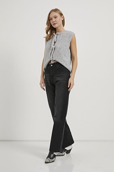 Arma Life Armalife 9788 belted straight fit denim women's pants