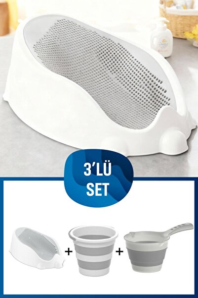 Waldern Home Fileli Bebek Banyo Küvet Seti