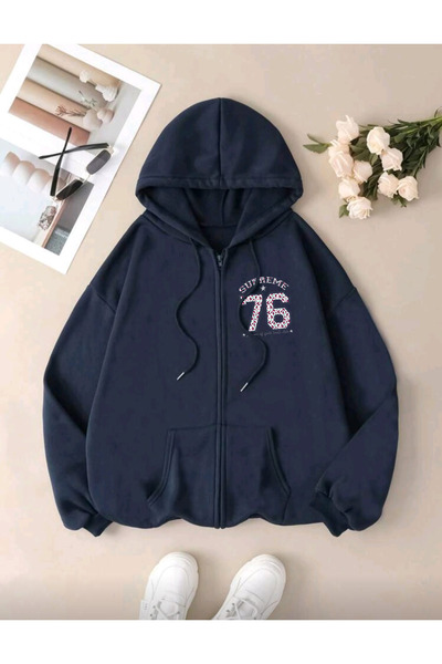 FAVORİST 76 Друкована КУРТКА НА ЗАСТІБЦІ