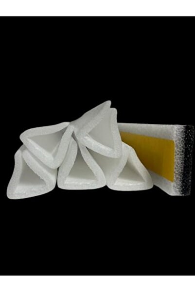 YGTAMBALAJ 5 bucăți de burete alb cu fixare prin apăsare și 1 bucă de burete ...