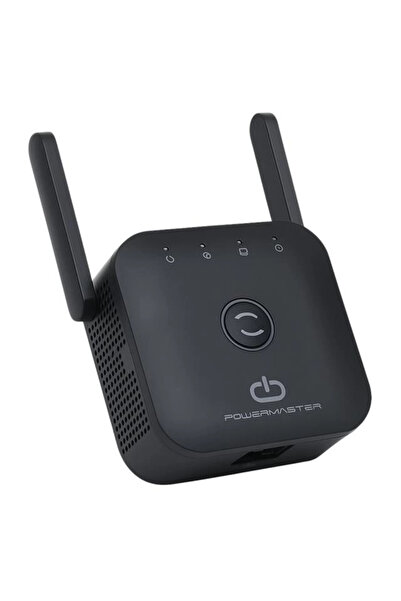 Powermaster PW-WR22 300 Mbps 2.4 Ghz 2 Anten Wifi Router Repeater Access Point Priz Tipi