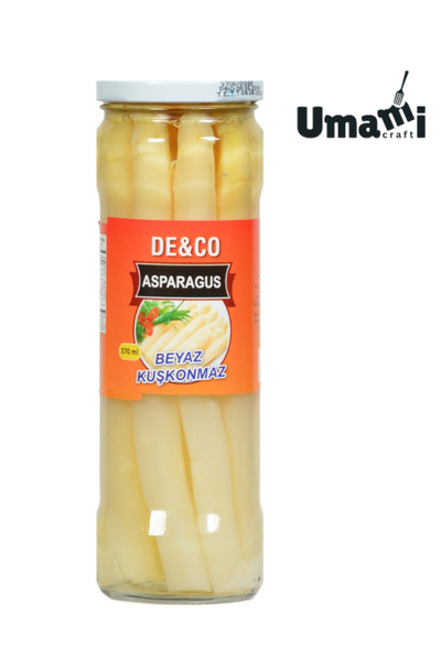 UMAMİCRAFT De&Co Beyaz Kuşkonmaz 370 g | Doğal ve Besleyici Gurme Ürün – Sağl...