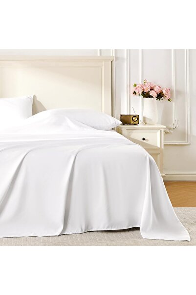 İz Home Βασικό σετ σεντόνια από βαμβάκι χωρίς ελαστικό |   1 Μαξιλαροθήκη με κάλυμμα |   Συχνό ύφανση |   Σεντόνι χωρίς ελαστικό |