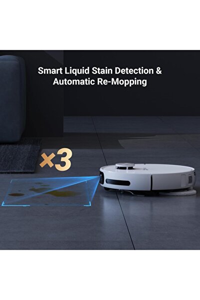 EZVIZ RS20 Max Robot Vacuum Cleaner with Mop Function, 13000 Pa Cleaning Vacuum, Active Obstacle Avo