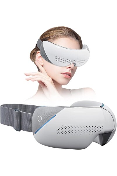 MEKK Eye Massager with Heat and Vibration Eye Protector Rechargeable Eye Mask to Relieve Eye Fatigue