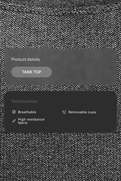 Oysho Seamless tank top