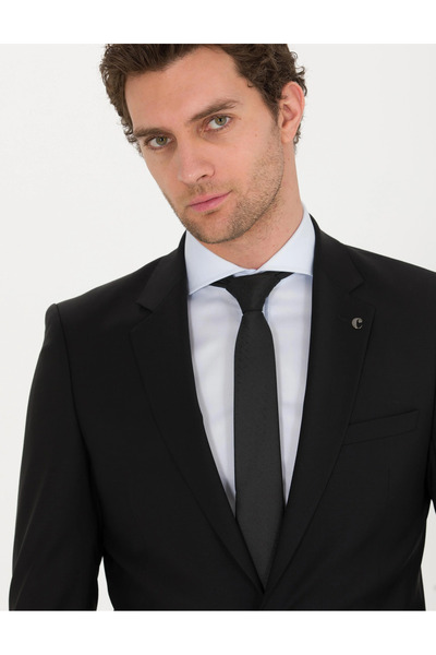 Cacharel Men's Slim Fit Jacket-Black