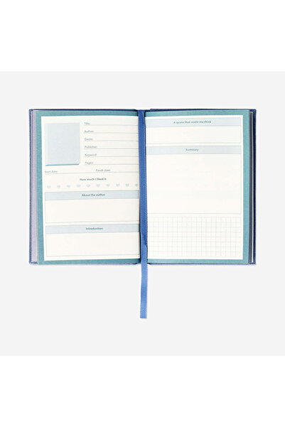 Flying Tiger Copenhagen Mavi Kitap Okuma Günlüğü