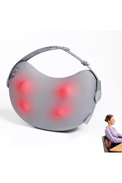 SKG Cordless Back and Neck Massager with Heat Gifts for Father Day Shiatsu Back Massager for Upper a