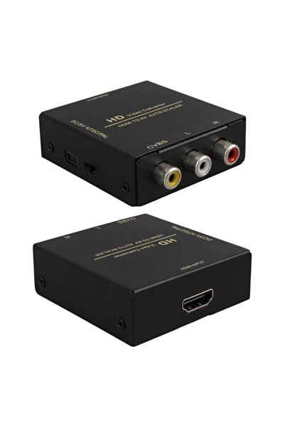 Powermaster Pm-33523 HDMI to Rca Av Ntsc/Pal Video Converter Converter Adapte...