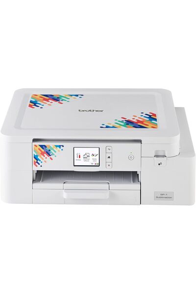 Brother SP-1 Sublimation Printer, Wireless Compact Printer with Starter Kit (Ink Set and Paper)