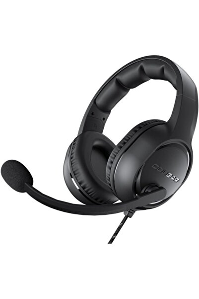 Cougar HX330 Wired On-Ear Gaming Headset — 50mm Drivers, 9.7mm Noise-Isolating Microphone, Black