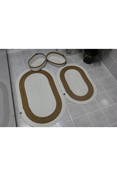 fa collection desing Jute, Bathroom Set, Bath Set, Bath Mat, Mat Set, Makeup Basket, Detergent