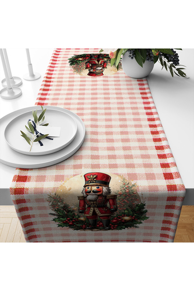 Evmila Christmas Patterned Runner Model