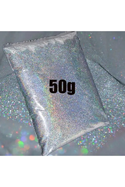 Customcolors Sclipici Holografic Silver Sensations 50g – Pigment Premium