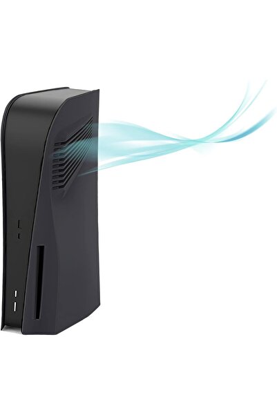 Other غطاء حماية لجهاز PS5 Disc Edition - مقاوم للغبار والخدش (أسود 2)