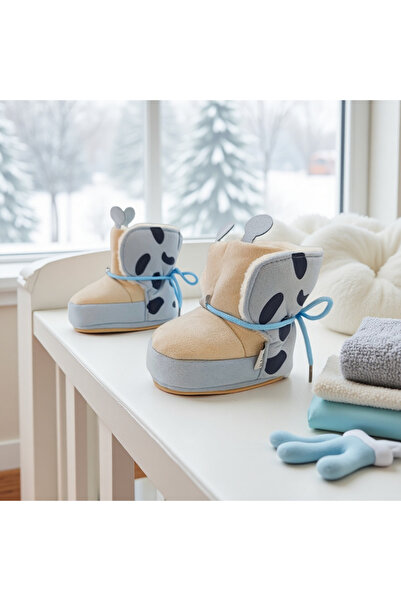 OEM Botosei pufosi de interior pentru bebe, talpa anti-alunecare, 31152-25