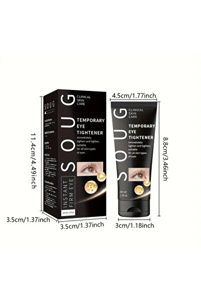 SOUG Temporary Eye Tightener Cream – Instant Wrinkle Smoothing & Lifting Formula