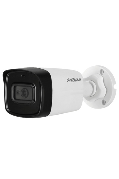 DAHUA Cameră analogică bullet 8MP 4K, IR 80m, obiectiv 2.8mm, Microfon, IP67 – HAC-HFW1800TL-A-0280B