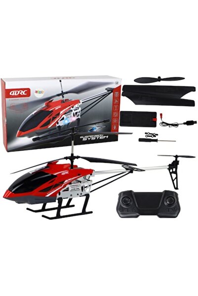 dalimag Jucării elicopter RC Lean, 100 m, roșu