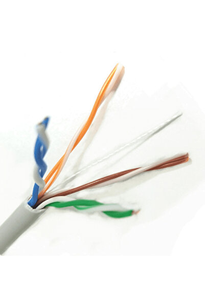 Rovision UTP Cable CCA CAT 5 8×0.5 mm Roll 305 m for Networks, Surveillance, Internet