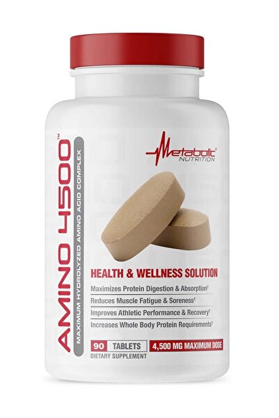 Metabolic Nutrition أمينو 4500 90 قرصًا